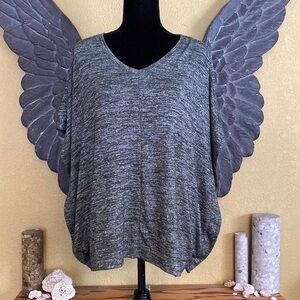Sonoma Oversized V-neck Soft Touch Poncho Shirt Top